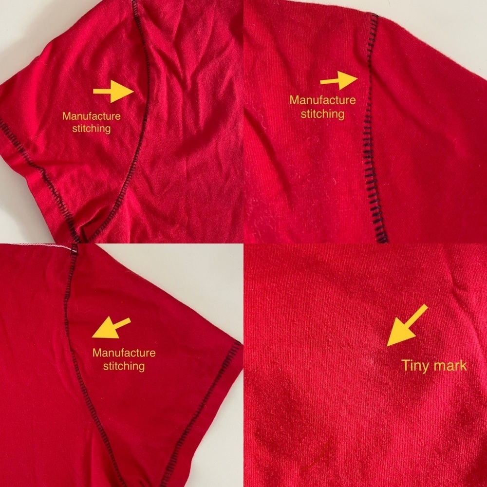 St. Louis Cardinals MLB Genuine Merchandise Women’s V-Neck Red T-shirt Small - Picture 11 of 13